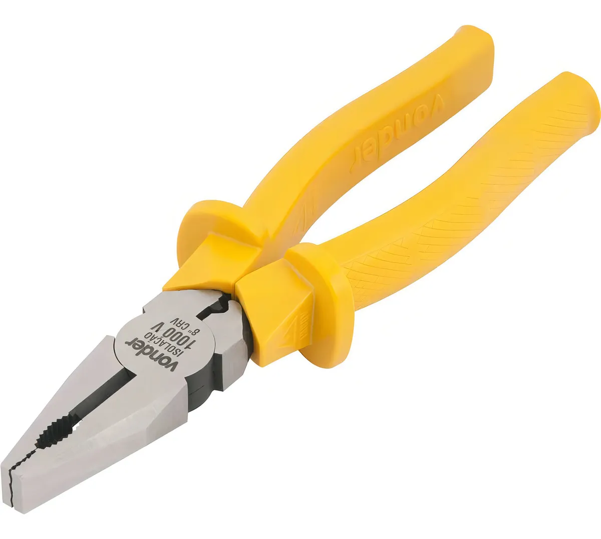 D_NQ_NP_2X_687137-MLA99576424396_122025-F Alicate Universal Profissional Utilidades Variadas 1000v 8" Isolado Antiderrapante Polegadas Eletrecista Corte Cabo Emborrachado Multifuncional Diagonal - Imagem 1