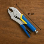 Kit Chave Inglesa Alicate Bomba Grifo Alicate Pressão Prateado. - Imagem 4